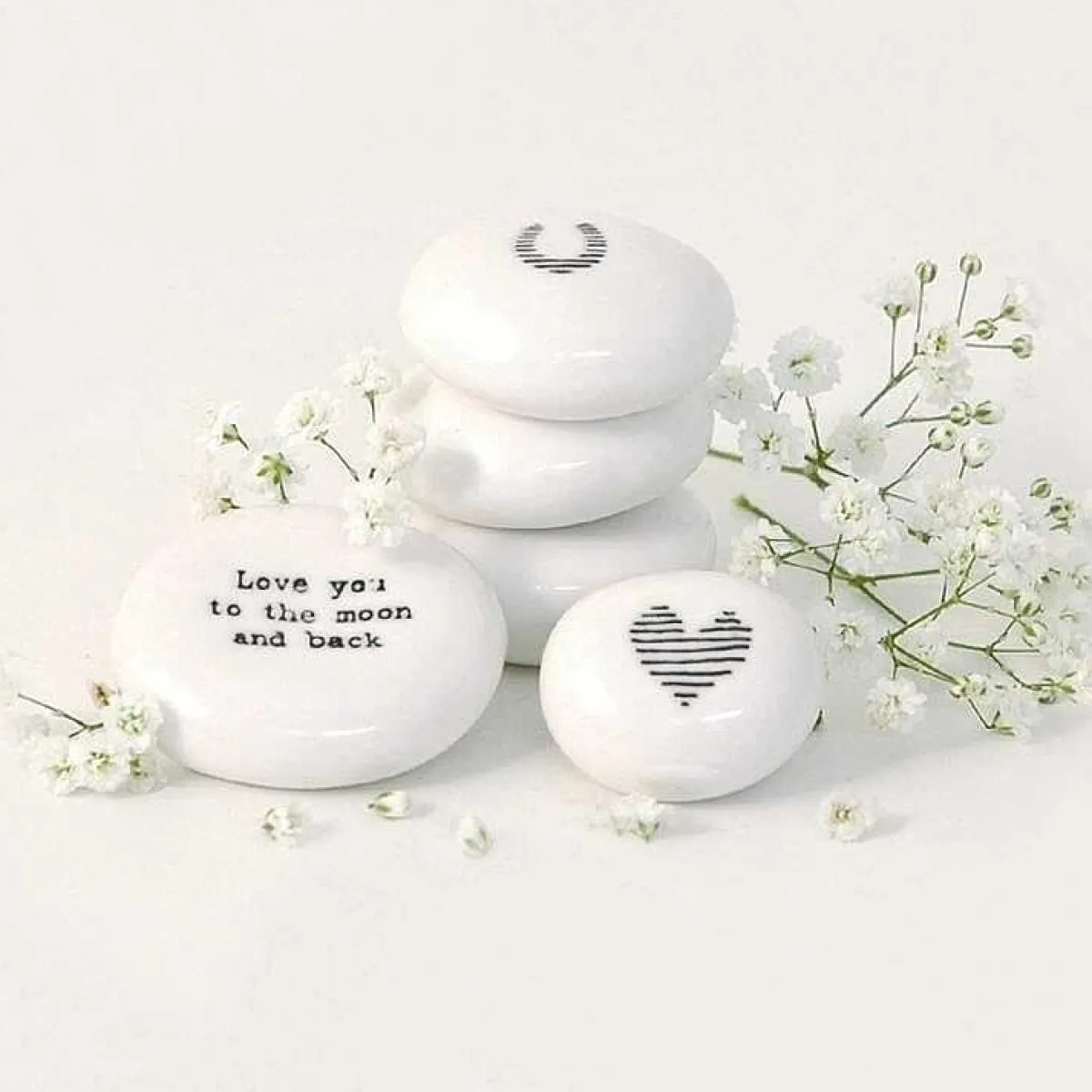 'Good Luck' Sentimental Pebble>East of India Best Sale