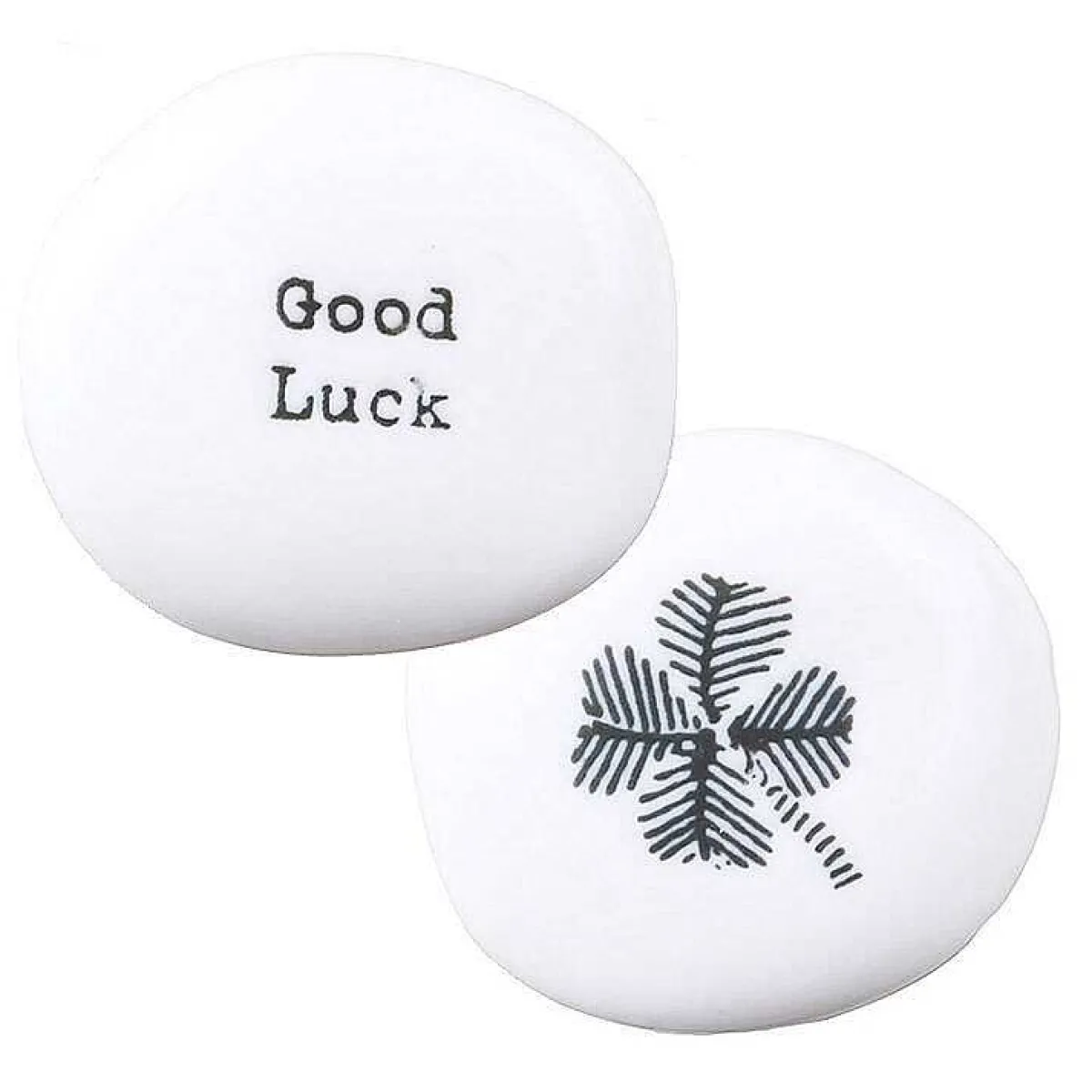 'Good Luck' Sentimental Pebble>East of India Best Sale