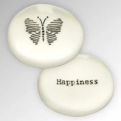 'Happiness' Sentimental Pebble>East of India Discount