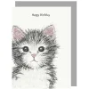 'Happy Birthday' Cat Extra Large Birthday Card>East of India Flash Sale