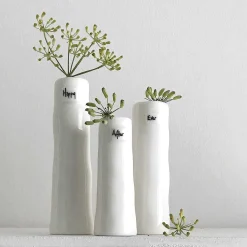 'Happy Ever After' Trio Of Bud Vases><noscript><img width=