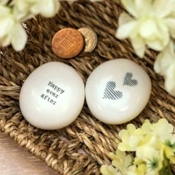 'Happy Ever After' Sentimental Pebble><noscript><img width=