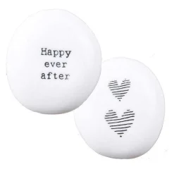 'Happy Ever After' Sentimental Pebble><noscript><img width=