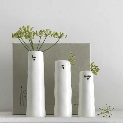 'Love You Always' Trio Of Bud Vases>East of India Fashion