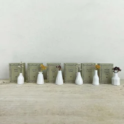 'Lovely You' Matchbox Vase>East of India Clearance