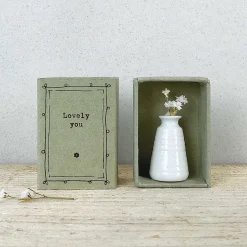 'Lovely You' Matchbox Vase><noscript><img width=