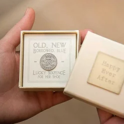 Lucky Sixpence For Her Shoe Small Box><noscript><img width=