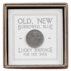 Lucky Sixpence For Her Shoe Small Box><noscript><img width=