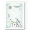 'Make Me Happy' Hare Card>East of India New