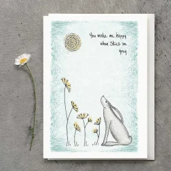 'Make Me Happy' Hare Card><noscript><img width=