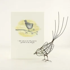 'Making Memories' Bird Card>East of India Sale