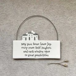 'May Your Home' Porcelain Hanging Scene><noscript><img width=