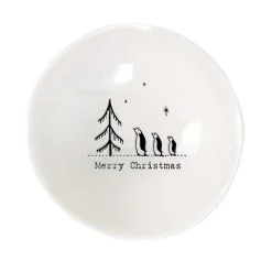'Merry Christmas' Small Wobbly Bowl>East of India Fashion