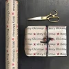 'Merry Christmas' Roll Of Kraft Paper>East of India Online