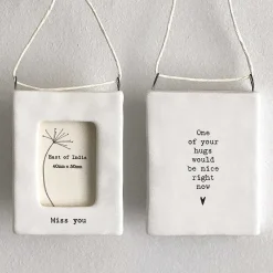'Miss You' Mini Hanging Frame><noscript><img width=