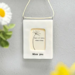 'Miss You' Mini Hanging Frame><noscript><img width=
