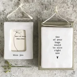 'Miss You' Mini Hanging Frame><noscript><img width=