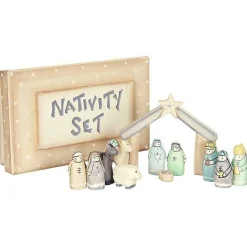 Nativity Set In A Box>East of India New