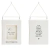 'Never Forgotten' Mini Hanging Frame>East of India Outlet