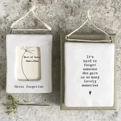 'Never Forgotten' Mini Hanging Frame><noscript><img width=