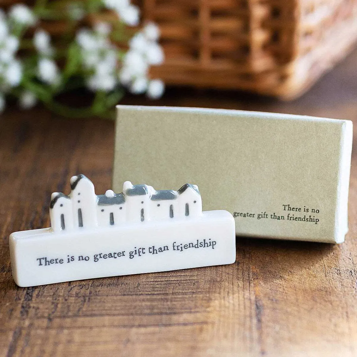 'No Greater Gift' Porcelain Scene>East of India Shop