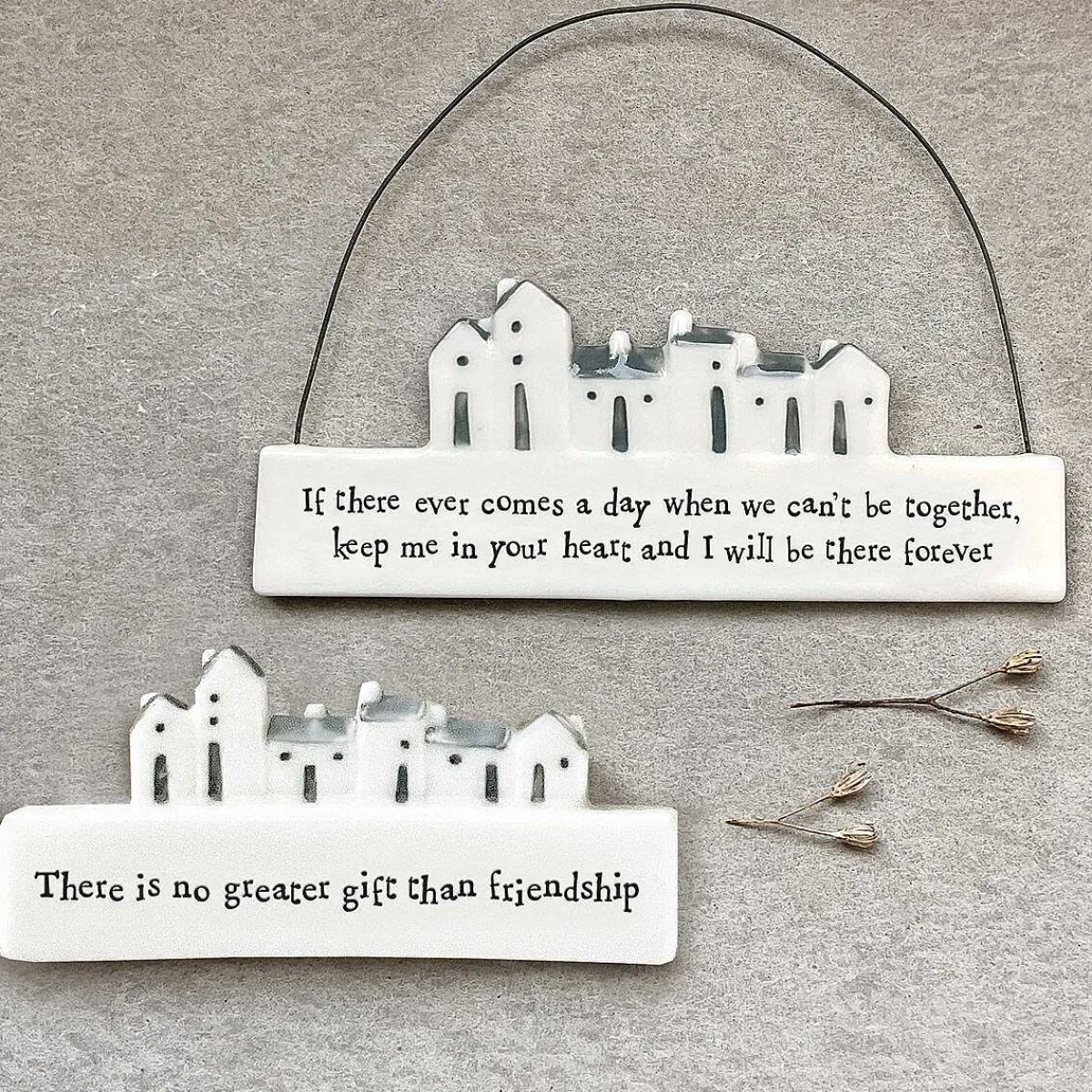 'No Greater Gift' Porcelain Scene>East of India Shop