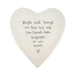 People Walk Through Our Lives Porcelain Coaster>East of India Online