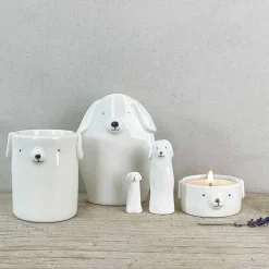 Round Animal Dog Plant Pot><noscript><img width=