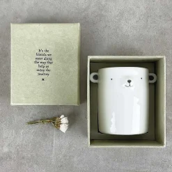 Round Animal Bear Plant Pot><noscript><img width=