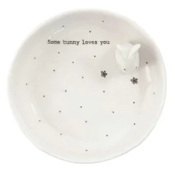 'some Bunny Loves You' Boxed Jewellery Dish>East of India New