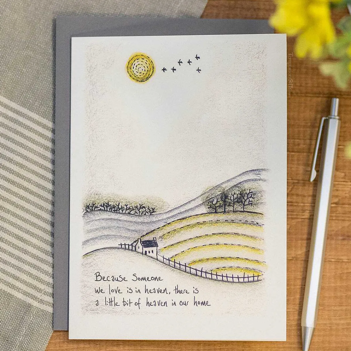 'someone In Heaven' Countryside Card>East of India Discount
