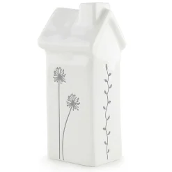 Tall House Flower Vase>East of India Fashion