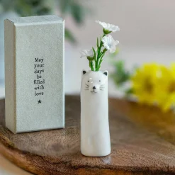 Tall Vase Cat>East of India New