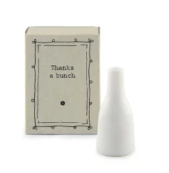 'Thanks A Bunch' Matchbox Vase>East of India Flash Sale