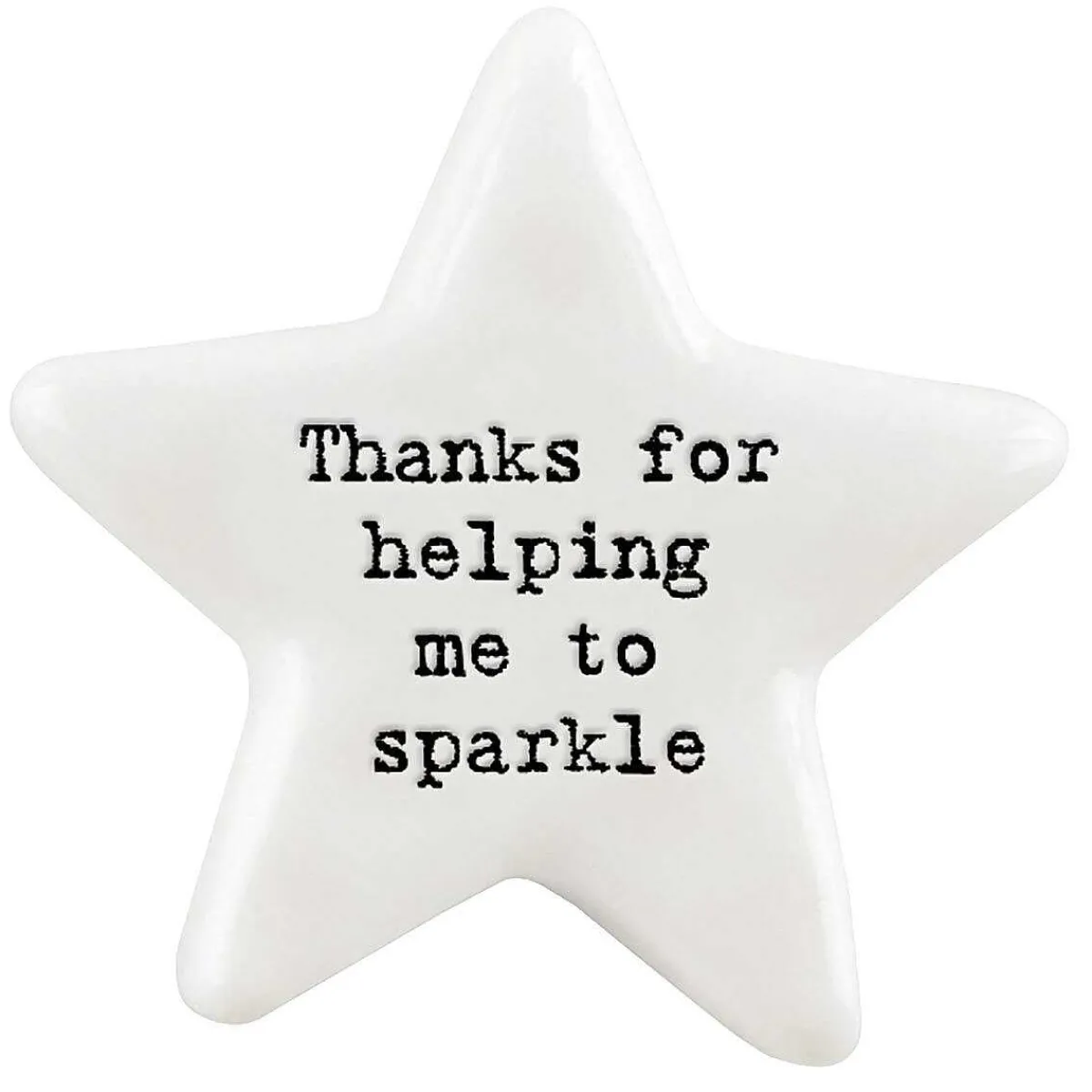 'Thanks For Helping Me Sparkle' Star Token>East of India New
