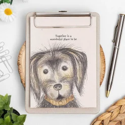 'Together Is Wonderful' Dog Clip Pad><noscript><img width=