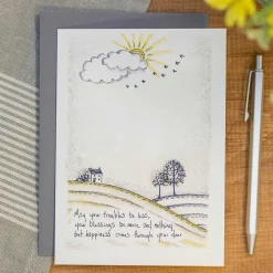 'Troubles Be Less' Countryside Card><noscript><img width=