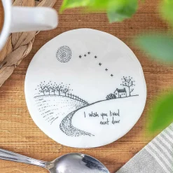 'Wish You Lived Next Door' Countryside Coaster><noscript><img width=