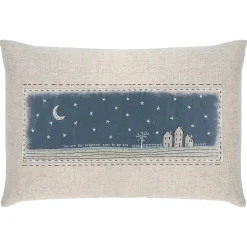 'You Are The Brightest Star' Embroidered Cushion>East of India Best