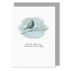 'You Have The Strength' Bird Card>East of India Sale