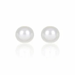 Freshwater Pearl 7Mm Boxed Stud Earrings>Elements Sale