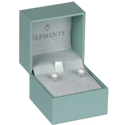 Freshwater Pearl 7Mm Boxed Stud Earrings>Elements Sale