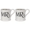Black Toast Mr & Mr Boxed Set Of Two Half Pint Mugs>Emma Bridgewater Hot