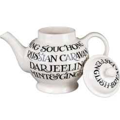Black Toast Writing 4 Mug Teapot Boxed><noscript><img width=