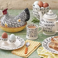 Black Toast Writing 4 Mug Teapot Boxed><noscript><img width=