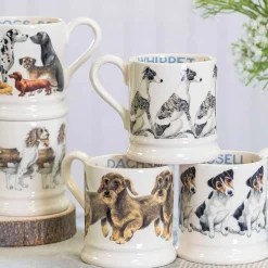 Dogs All Over Half Pint Mug><noscript><img width=