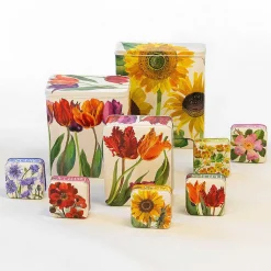 Flowers Dahlia Small Square Pocket Tin>Emma Bridgewater Cheap