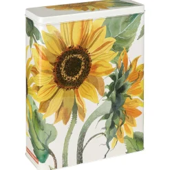 Flowers Tall Slim Rectangular Storage Tin>Emma Bridgewater Store