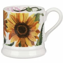Flowers Sunflower Half Pint Mug><noscript><img width=