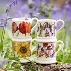 Flowers Sweet Pea Multi Half Pint Mug><noscript><img width=